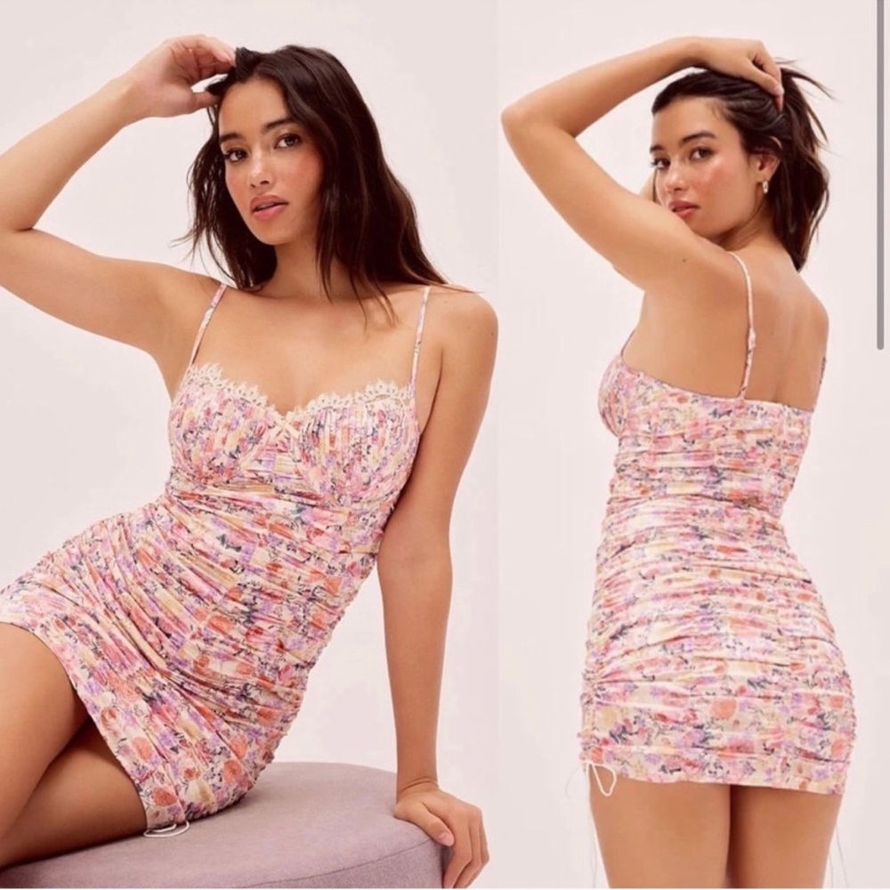 For Love & Lemons x VS Gardenia Mini Dress M